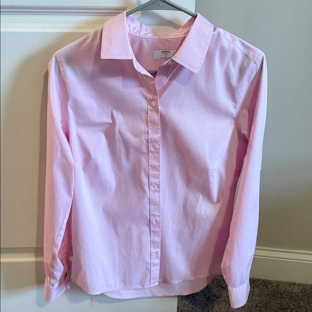 UNTUCKit Soft Pink Women's Collared Shirt
